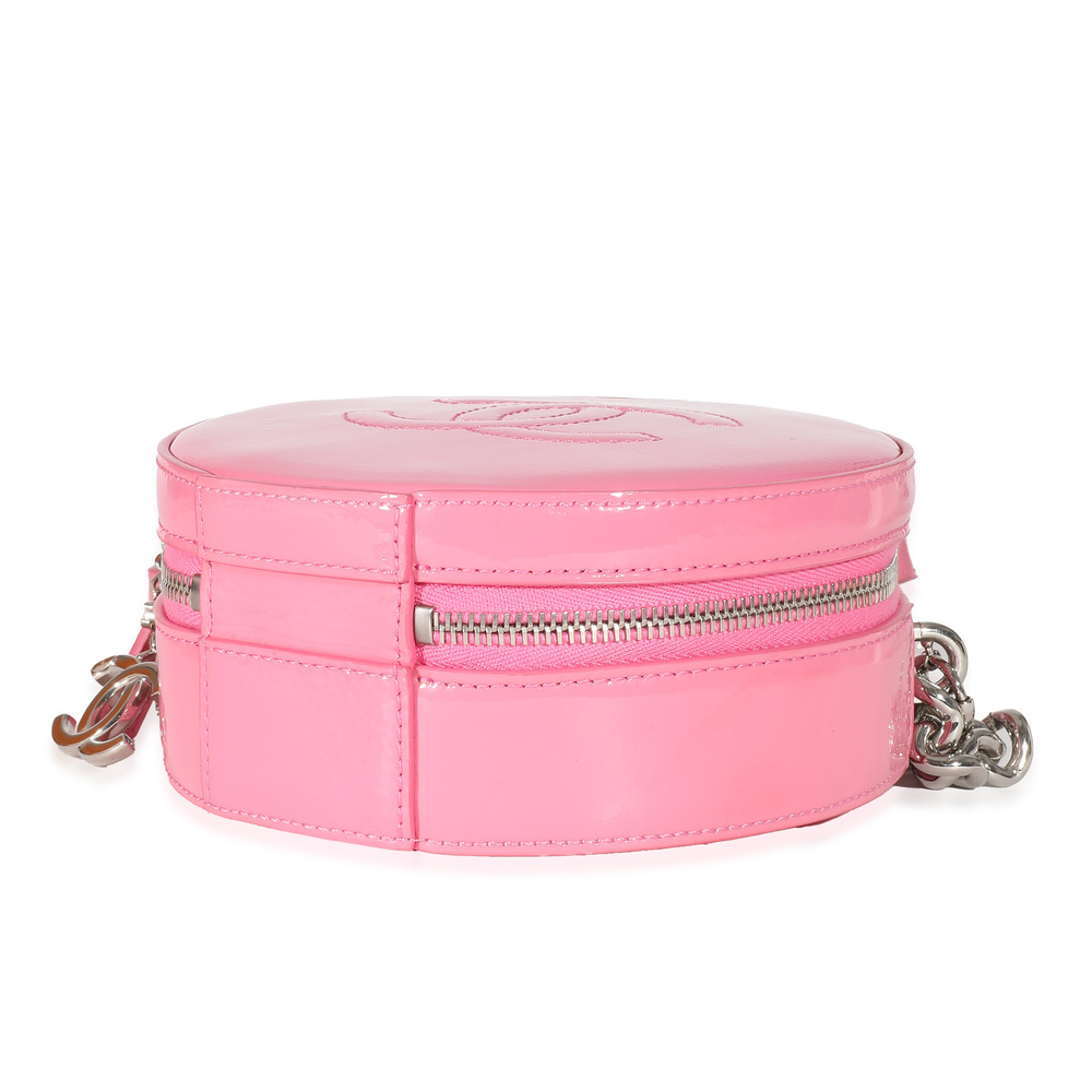 Chanel Pink Glazed Calfskin Round As Earth Bag - Picture 7 of 7